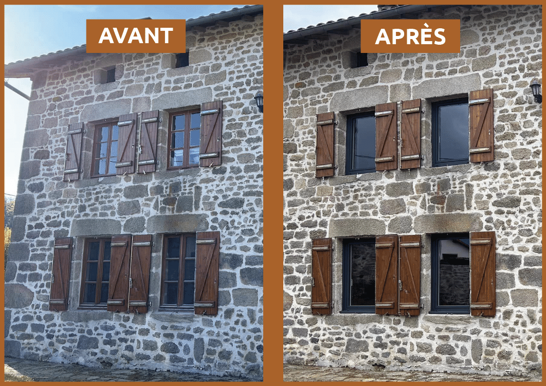 Installation de menuiserie en PVC